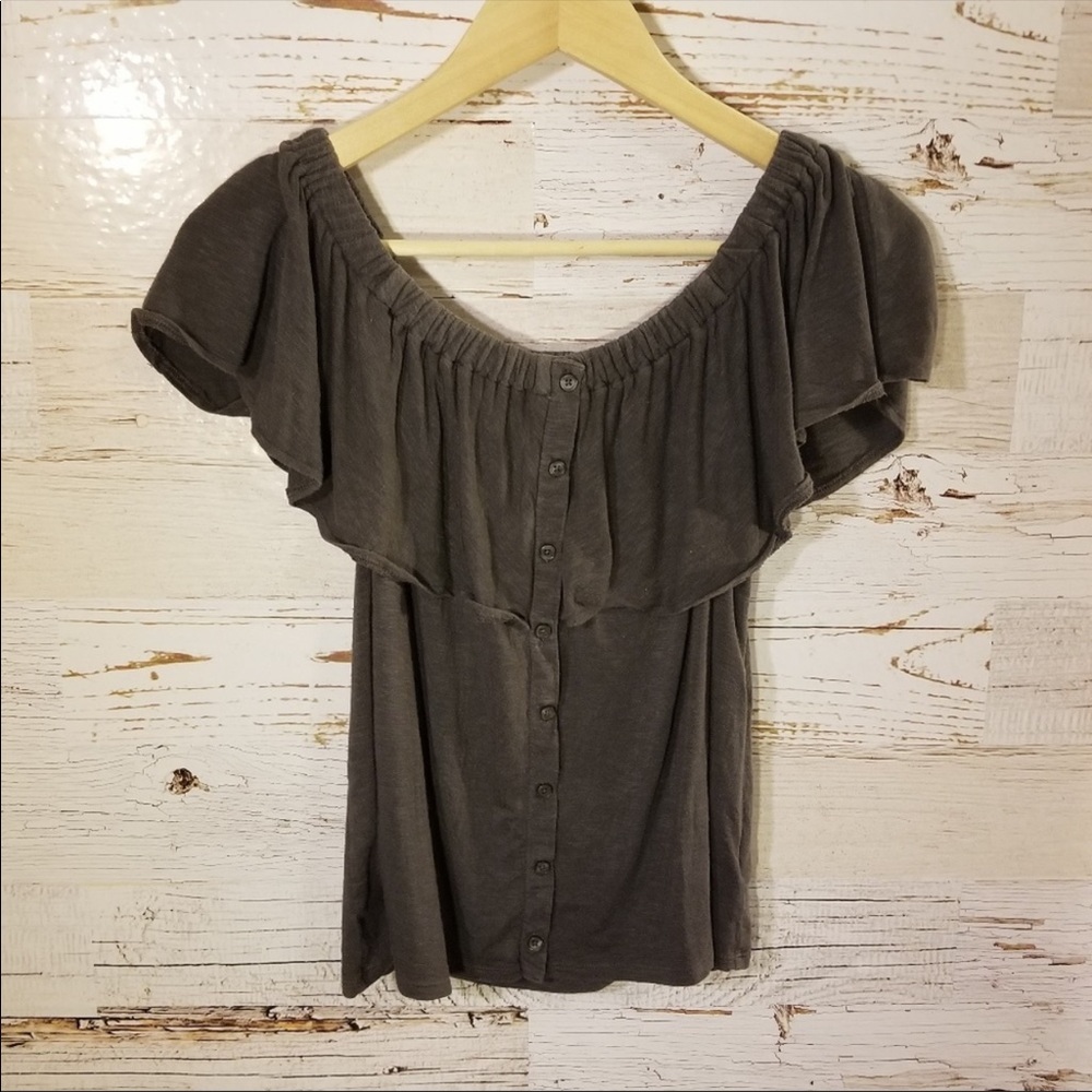 AEO soft & sexy off the shoulder top
